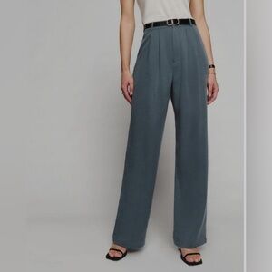 Reformation - Mason Pant in Slate (NWT)